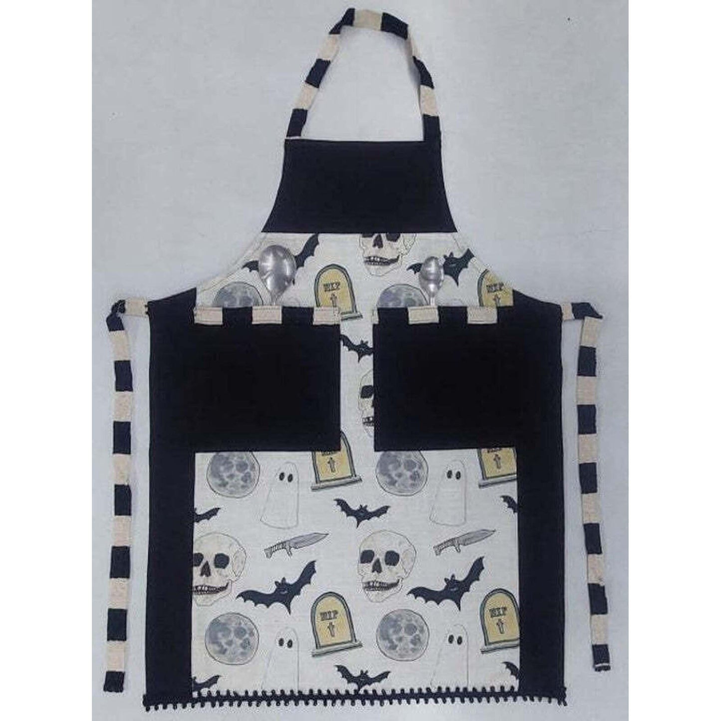 HALLOWEEN PRINTED APRON SET