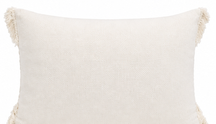 GREEN STRIPED TEXTURED SOFT EGYPTIAN COTTON FLANGED CUSHION