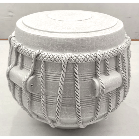 DECORATIVE TERRACOTTA SITTING STOOL | NATURAL, ARTISTIC & FUNCTIONAL ACCENT