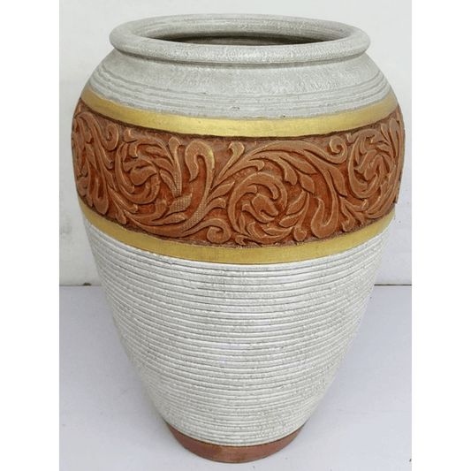 NATURALLY BREATHABLE TERRACOTTA PLANTER