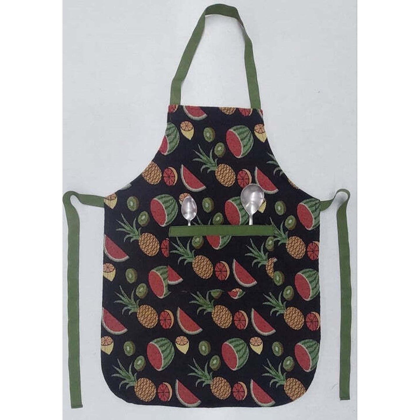 CRAFTED WITH A PREMIUM JACQUARD WEAVE APRON