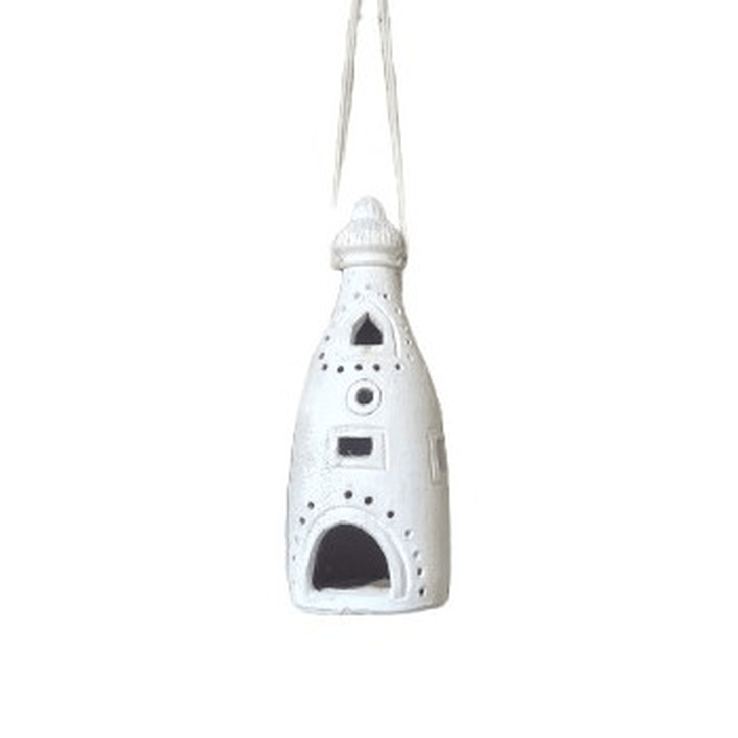 HANDCRAFTED TERRACOTTA HANGING BIRD HOUSE