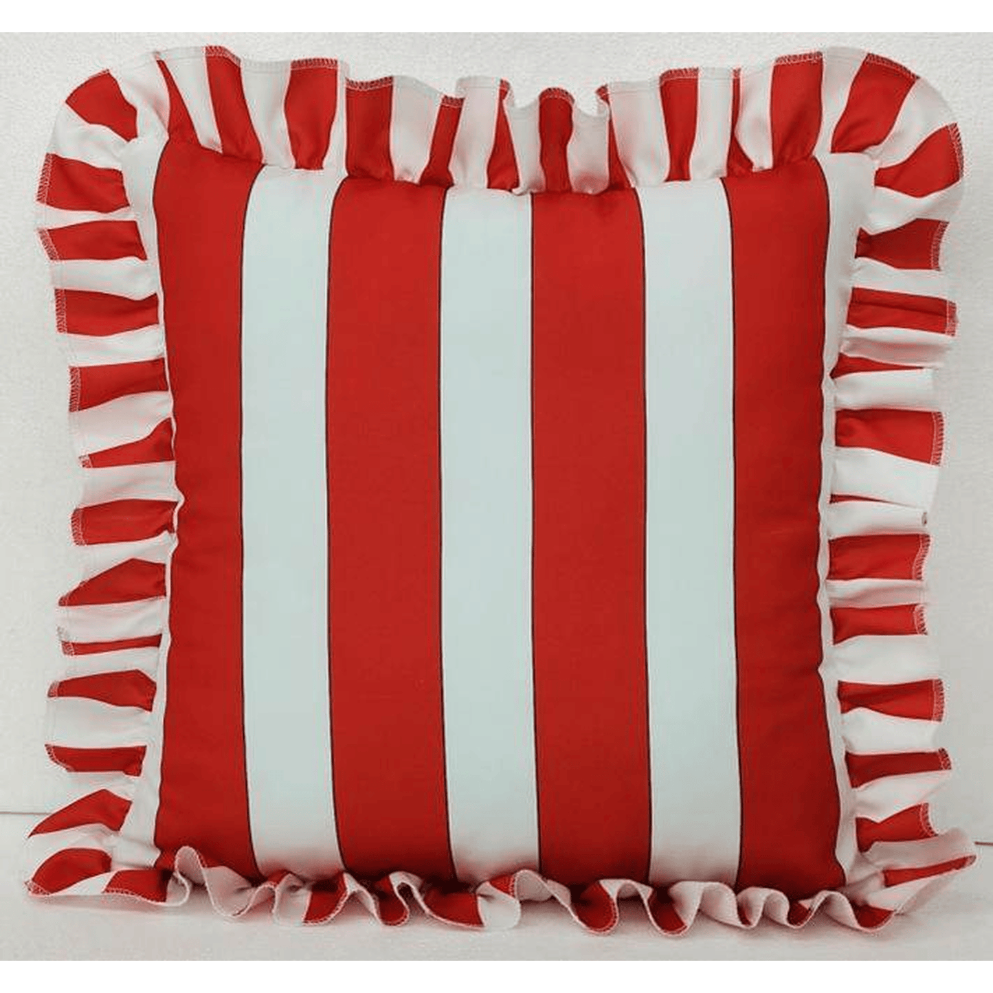 OUTDOOR STRIPE CUSHION WITH FLANGE – CLASSIC STYLE WITH A REFINED FINISH