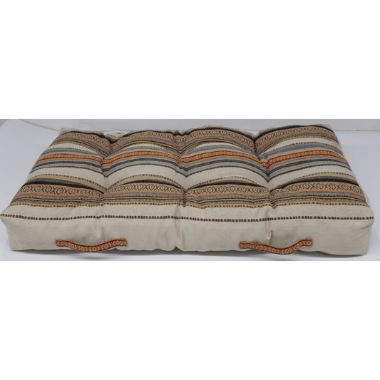 JACQUARD FLOOR CUSHION WITH TWO HANDLES – ELEGANT, PORTABLE & COMFORTABLE
